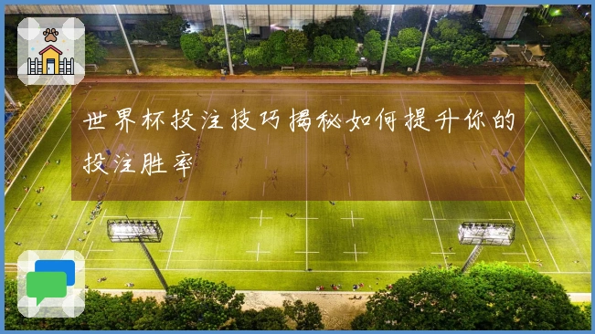 世界杯投注技巧揭秘如何提升你的投注胜率